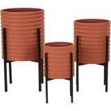 Mauro Ferretti Pflanztopfhalter Set Milly, 3-teilig