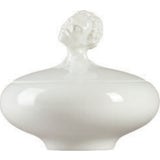 Augarten Zuckerdose Orient Mohr Weiß