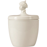 Augarten Keksdose Orient Malaye Weiß