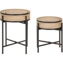 Mauro Ferretti Fuji Side Tables, 2-piece Set - 1 set