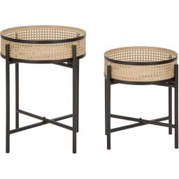 Mauro Ferretti Fuji Side Tables, 2-piece Set - 1 set