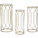 Mauro Ferretti Beistelltische Tunsi, 3er Set