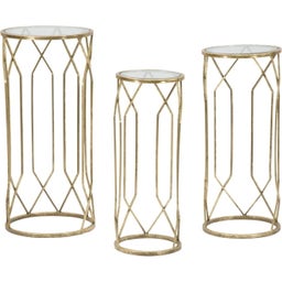 Mauro Ferretti Beistelltische Tunsi, 3er Set - 1 Set
