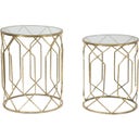 Mauro Ferretti Tunsi Side Tables, 2-piece Set - 1 set