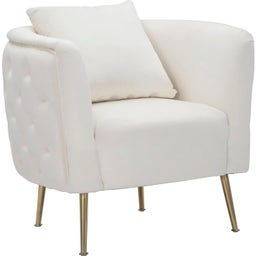 Mauro Ferretti Sessel Bucarest Creme - 1 Stk