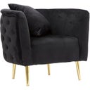 Mauro Ferretti Sessel Bucarest Schwarz