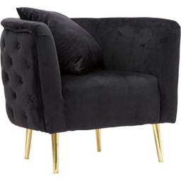 Mauro Ferretti Sessel Bucarest Schwarz - 1 Stk