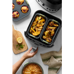 Lékué Rechteckiger Korb für Heißluftfritteuse