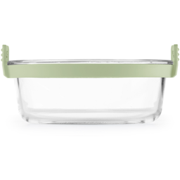 Lékué Runder Glaskorb für Heißluftfritteuse