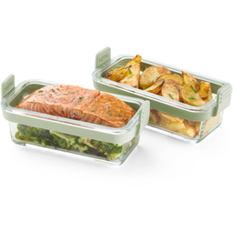 Lékué Rechteckige Glaskörbe