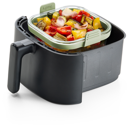 Lékué Quadratischer Glaskorb