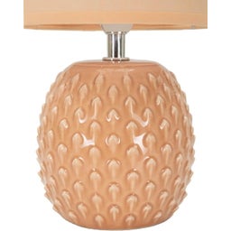 Mauro Ferretti Tischlampe Pontus Peach - 1 Stk