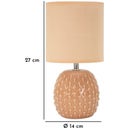 Mauro Ferretti Tischlampe Pontus Peach - 1 Stk