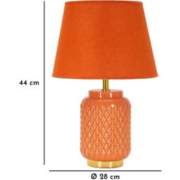 Mauro Ferretti Tischlampe orange - 1 Stk