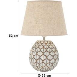 Mauro Ferretti Tischleuchte Tibet - 1 Stk