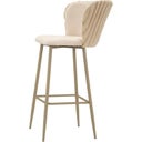 Mauro Ferretti Barhocker Alaska -B- Creme Set - 1 Set