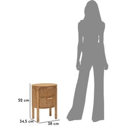 Mauro Ferretti Nachttisch Göteborg - 1 Stk