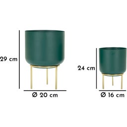 Mauro Ferretti Pflanztopfhalter-Set Grent Shet - 1 Set