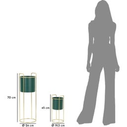 Mauro Ferretti Pflanztopfhalter-Set Grent Slim - 1 Set