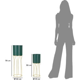 Mauro Ferretti Pflanztopfhalter-Set Grent - 1 Set