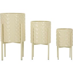 Mauro Ferretti Set di Portavasi Betsy, 3 Pezzi - 1 set