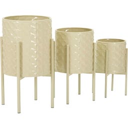Mauro Ferretti Betsy Flower Pot Holder, 3-piece Set - 1 set