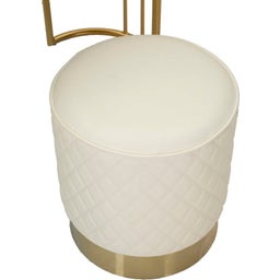 Schminktisch Kombination Sharon White mit Hocker - 1 Stk