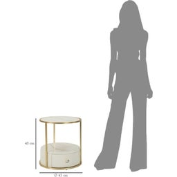 Mauro Ferretti Nachttisch Sharon - 1 Stk