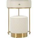 Mauro Ferretti Schminktisch mit Hocker Sharon - 1 Stk