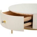 Mauro Ferretti Schminktisch mit Hocker Sharon - 1 Stk