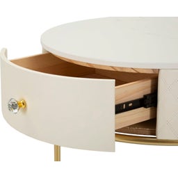 Mauro Ferretti Schminktisch mit Hocker Sharon - 1 Stk