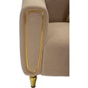 Mauro Ferretti Sessel Alma Grau mit Kissen - 1 Stk