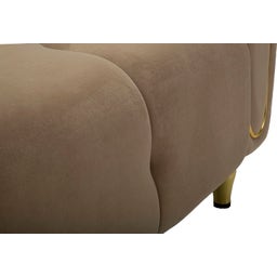 Mauro Ferretti Sessel Alma Grau mit Kissen - 1 Stk