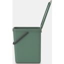 Brabantia Sort & Go - Pattumiera 25 L - Fir Green