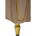 Mauro Ferretti Sessel Alma Grau mit Kissen - 1 Stk