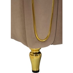 Mauro Ferretti Sessel Alma Grau mit Kissen - 1 Stk