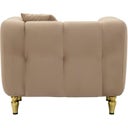 Mauro Ferretti Sessel Alma Grau mit Kissen - 1 Stk