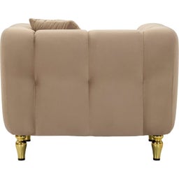 Mauro Ferretti Sessel Alma Grau mit Kissen - 1 Stk