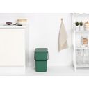 Brabantia Sort & Go - Pattumiera 25 L - Fir Green