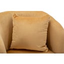 Mauro Ferretti Sessel senffarben mit Kissen - 1 Stk