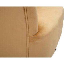 Mauro Ferretti Sessel senffarben mit Kissen - 1 Stk