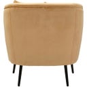 Mauro Ferretti Sessel senffarben mit Kissen - 1 Stk