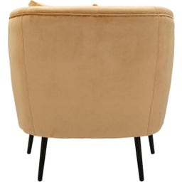 Mauro Ferretti Sessel senffarben mit Kissen - 1 Stk