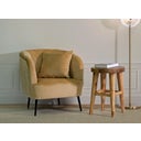 Mauro Ferretti Sessel senffarben mit Kissen - 1 Stk