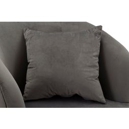 Mauro Ferretti Sessel silberfarben mit Kissen - 1 Stk