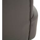 Mauro Ferretti Fauteuil Gris Argenté avec Coussin - 1 pcs