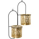 Doppel-Wandhalterung für Pflanztöpfe Hong - 1 Stk