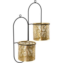 Doppel-Wandhalterung für Pflanztöpfe Hong - 1 Stk