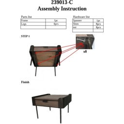 Mauro Ferretti Couchtisch Toronto - 1 Stk