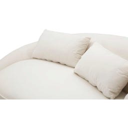 Mauro Ferretti 3-zitsbank Oslo met Kussens - Crème - 1 stuks